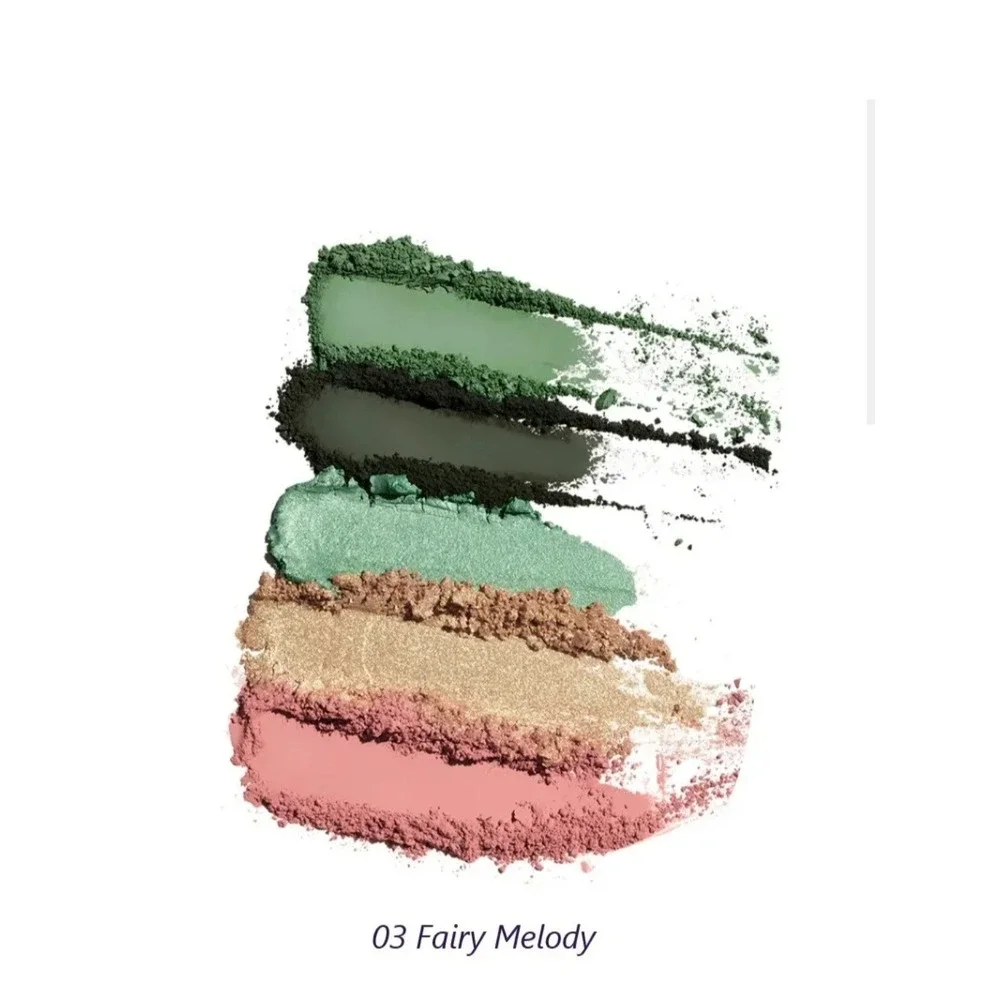 NEW Flower Knows Midsummer Fairytales FAIRY MELODY Embossed 5-Pan Makeup Palette